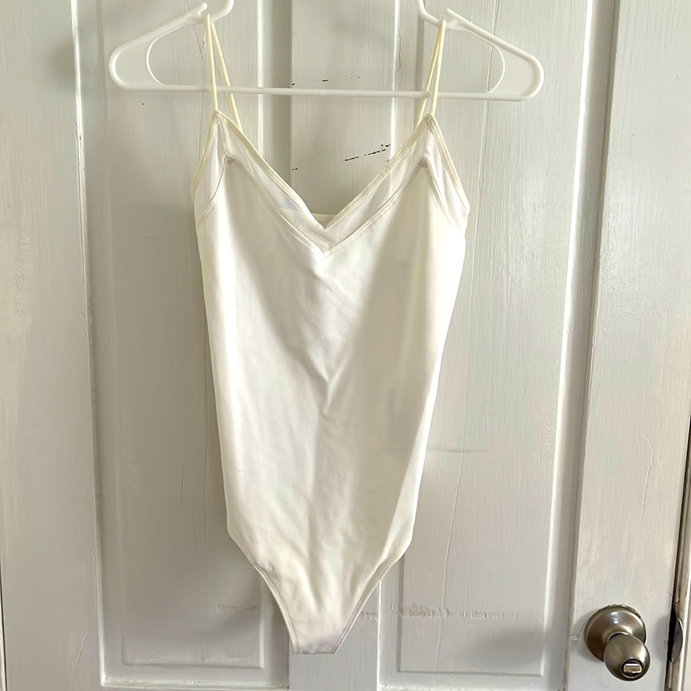 Abercrombie & Fitch white body suit